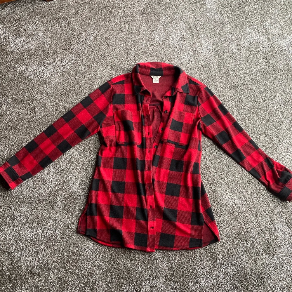 Duluth trading company shacket.